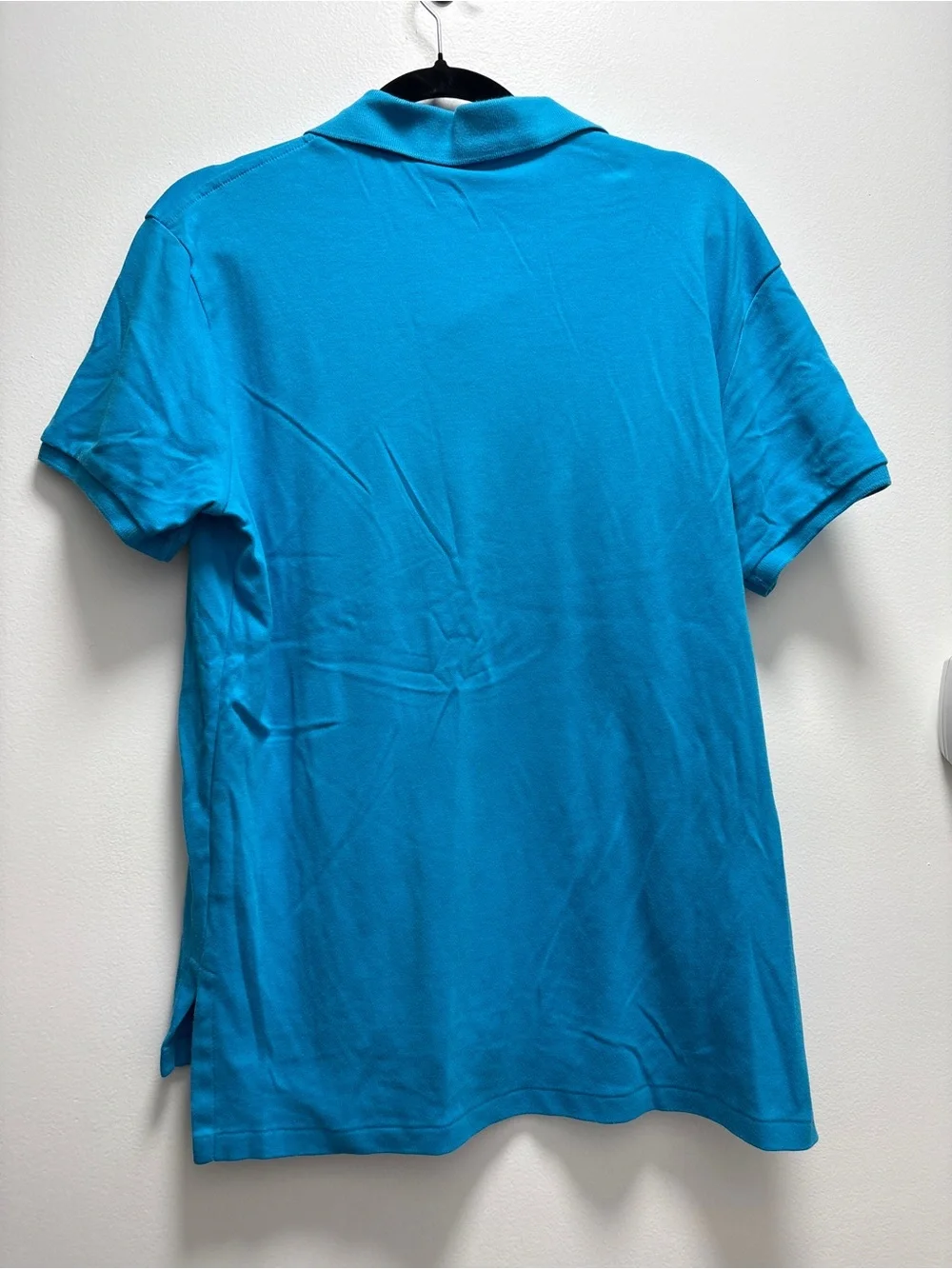 Polo by Ralph Lauren Men’s Turquoise Polo Y2K Layerable Piece | M